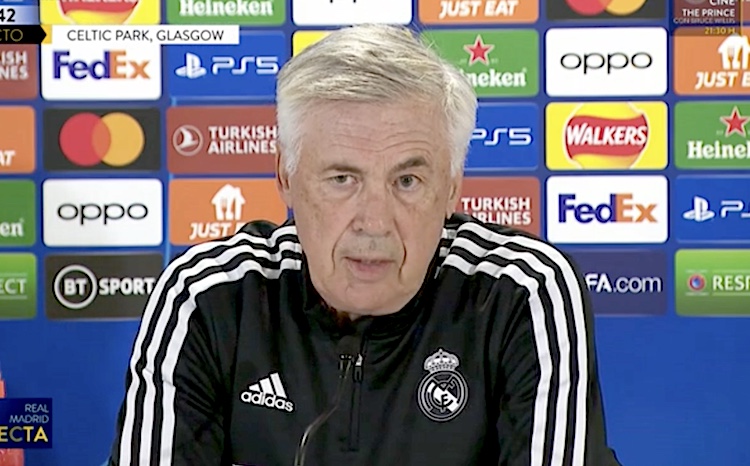 Ancelotti Le Real Pas Favori En Ligue Des Champions Cest Une Bonne Chose 